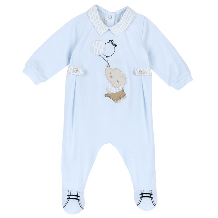 Babygrow com abertura nas costas