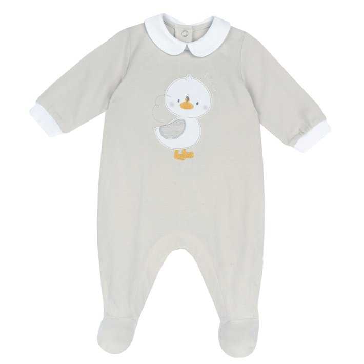 Babygrow com abertura na perna