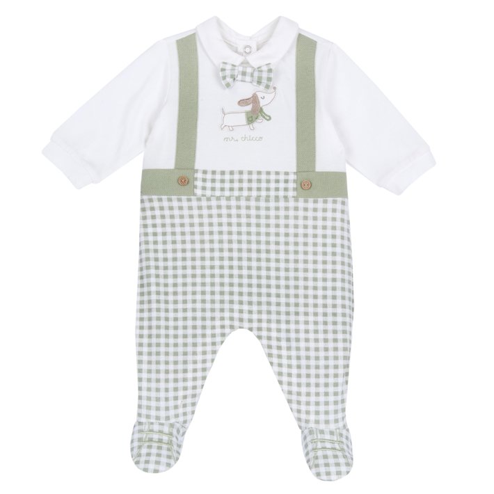 Babygrow com abertura na perna