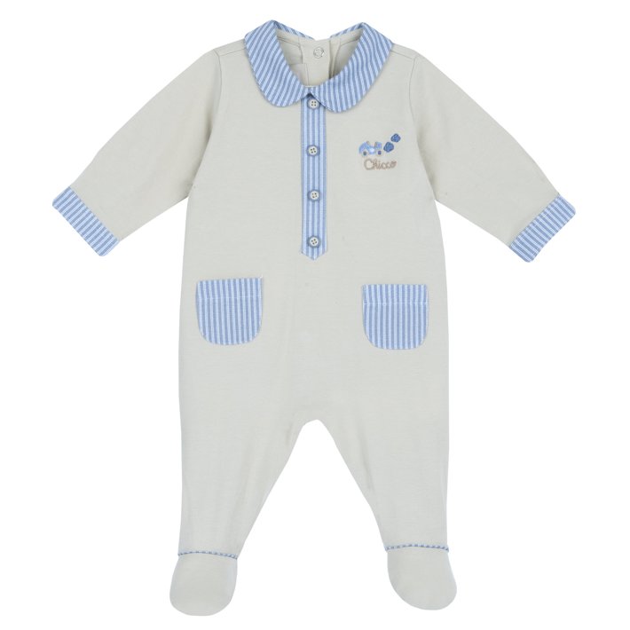 Babygrow com abertura nas costas