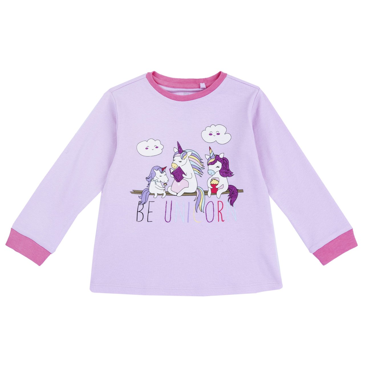 T-shirt de pyjama licorne Chicco - 0