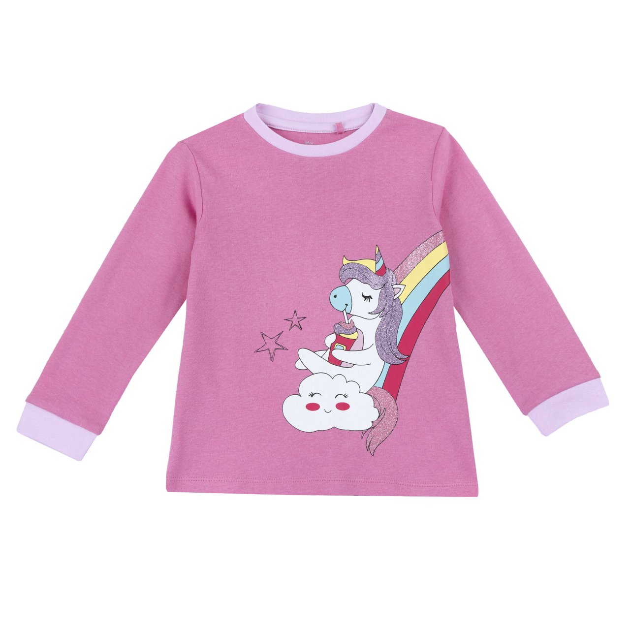 T-shirt de pyjama licorne Chicco - 0