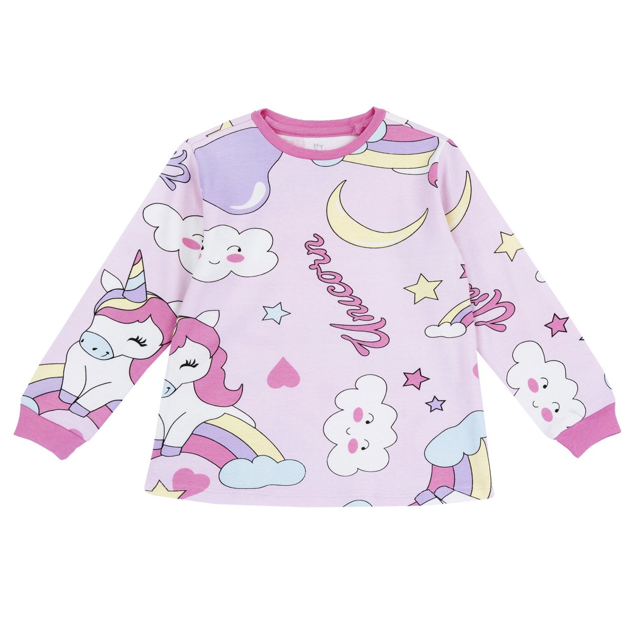 T-shirt de pyjama licorne Chicco - 0