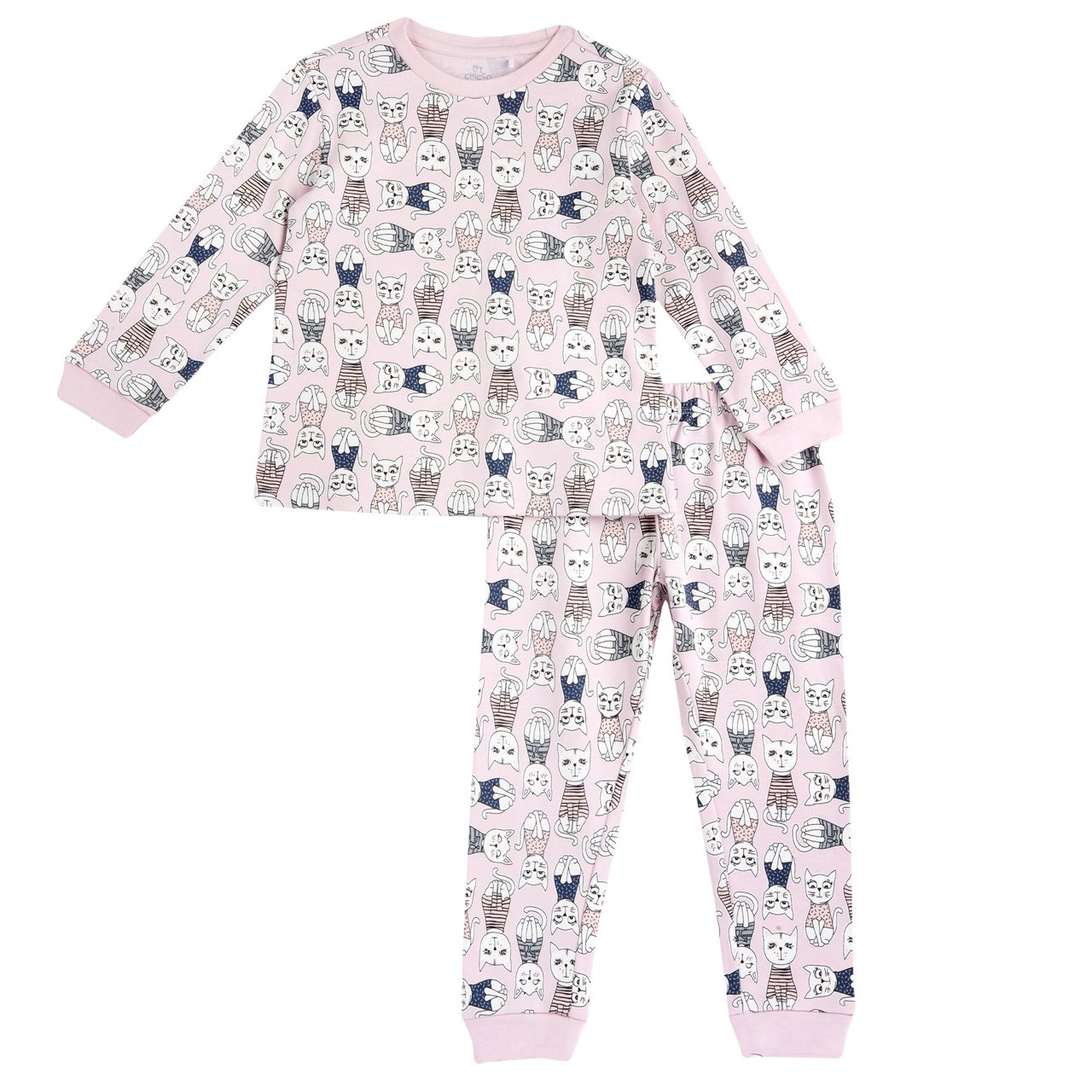 Pyjama long en interlock fantaisie   Chicco - 0