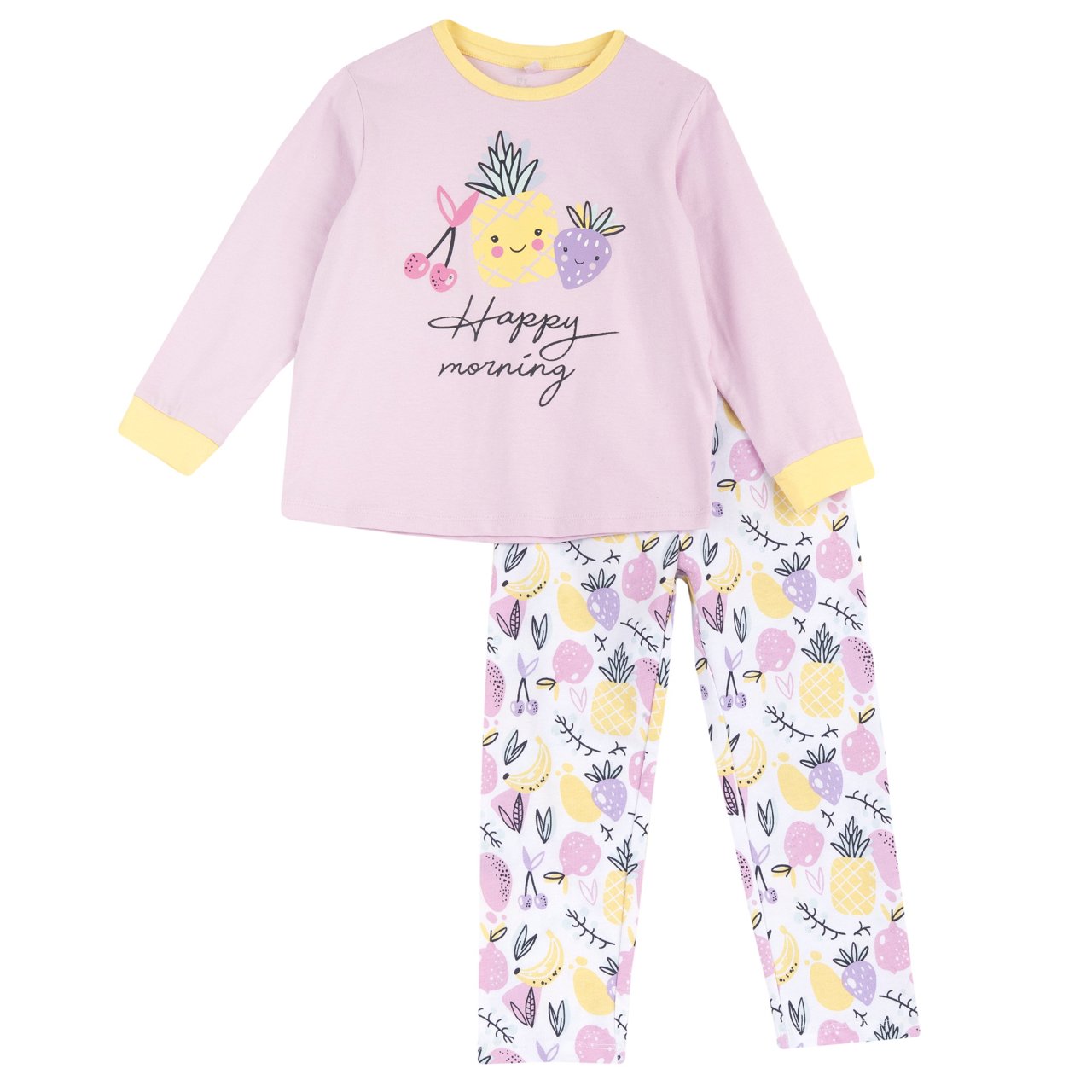 Lange pyjama met bedrukte broek Chicco - 0