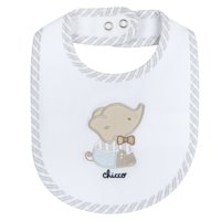 Erkek Bebek Nakışlı Mama Önlüğü