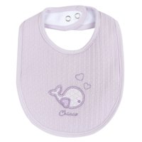 Kız Bebek Nakışlı Mama Önlüğü