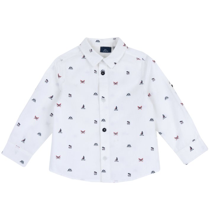 Chemise avec motif sur toute la surface