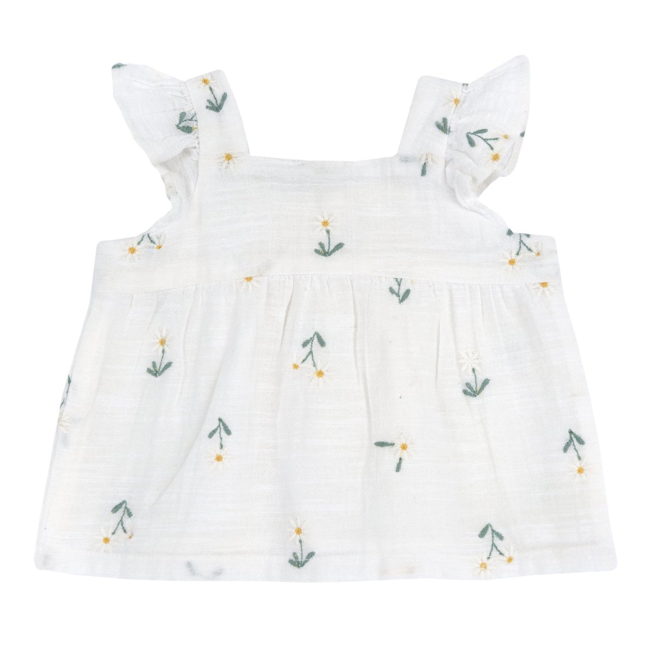Camicia con maniche a volants null - 1