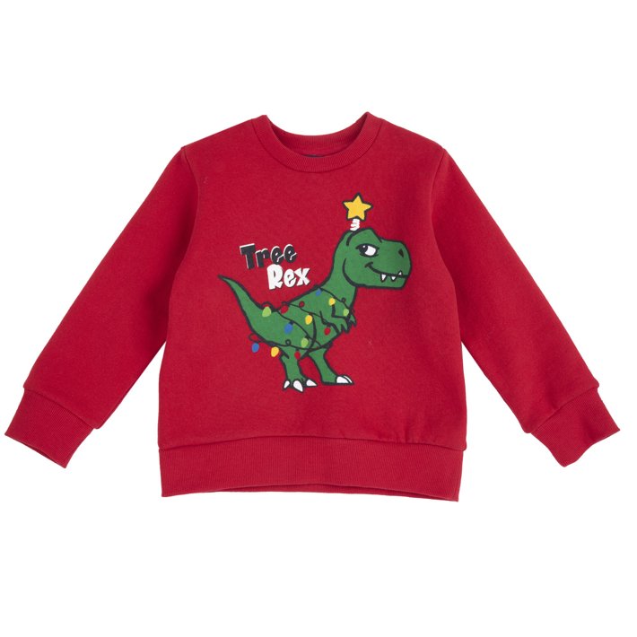 Felpa Dinosauro Natale