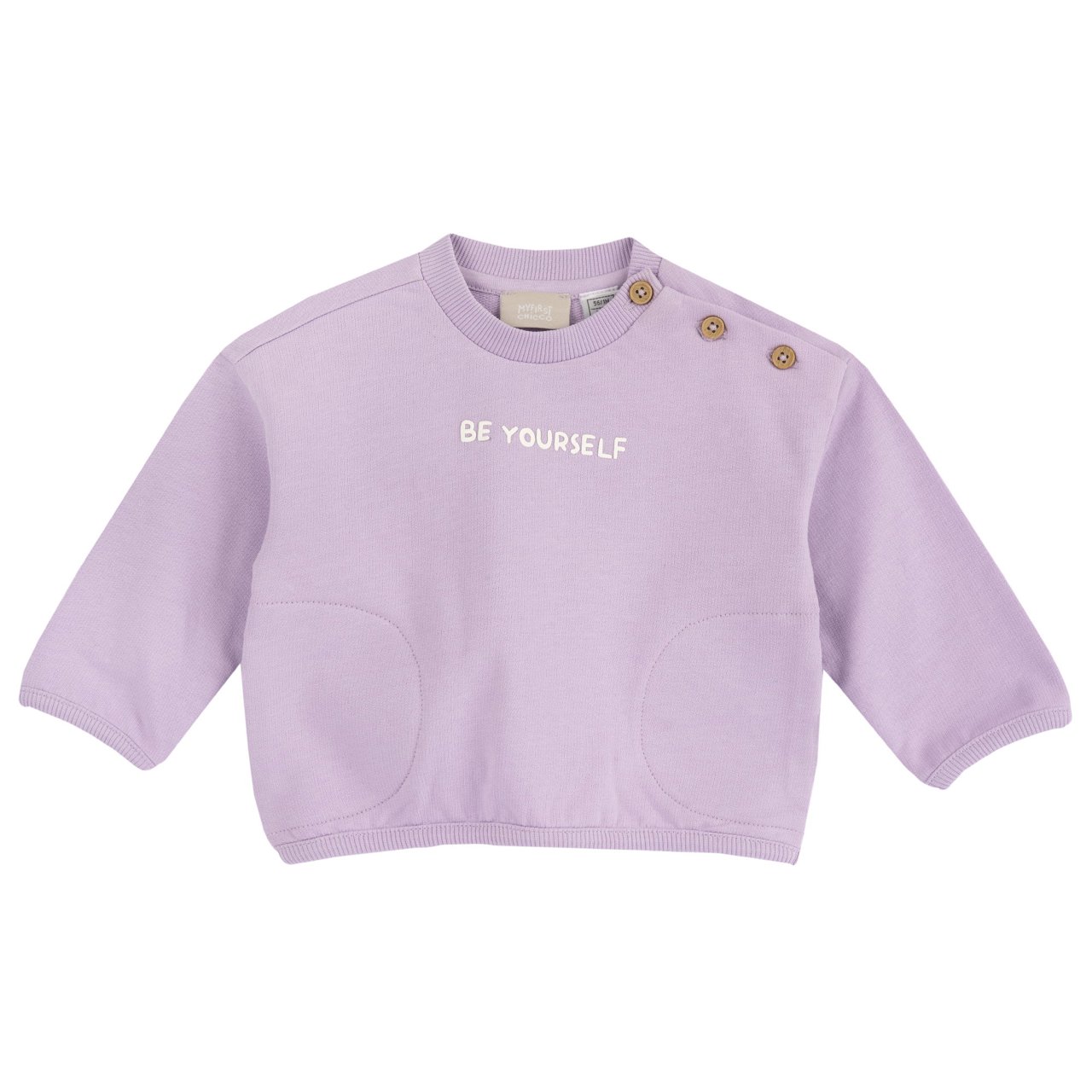 Sweater met graphics, in effen kleur Chicco - 0