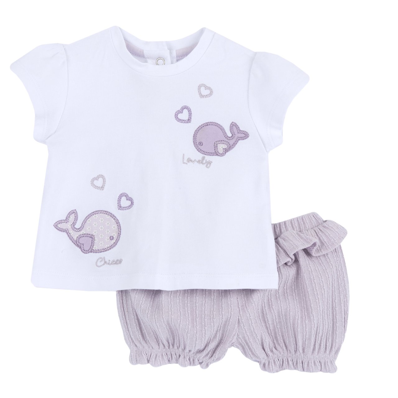 Set met T-shirt en korte broek Chicco - 0