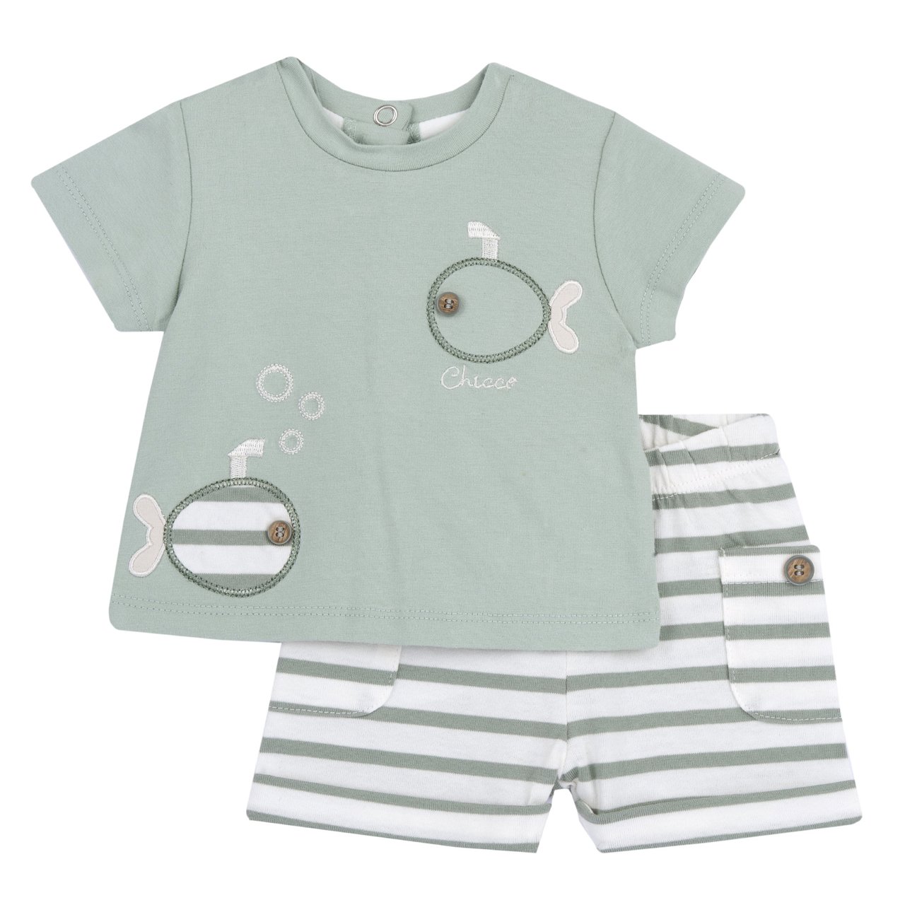 Set met T-shirt en korte broek Chicco - 0