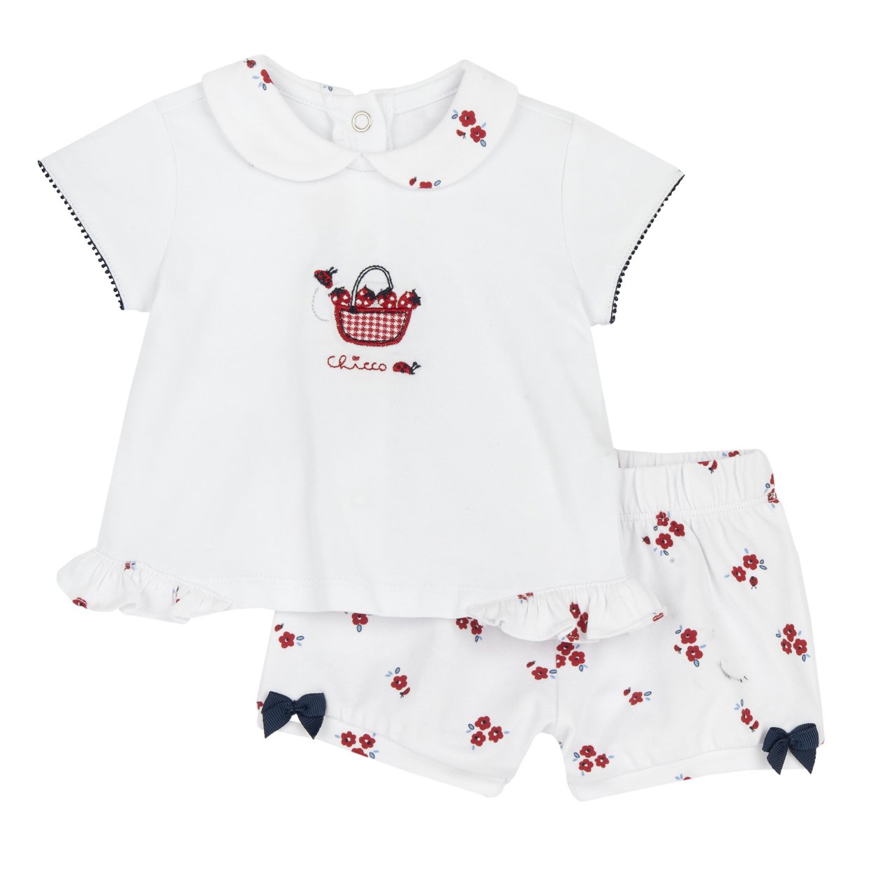 Set met T-shirt en korte broek Chicco - 0