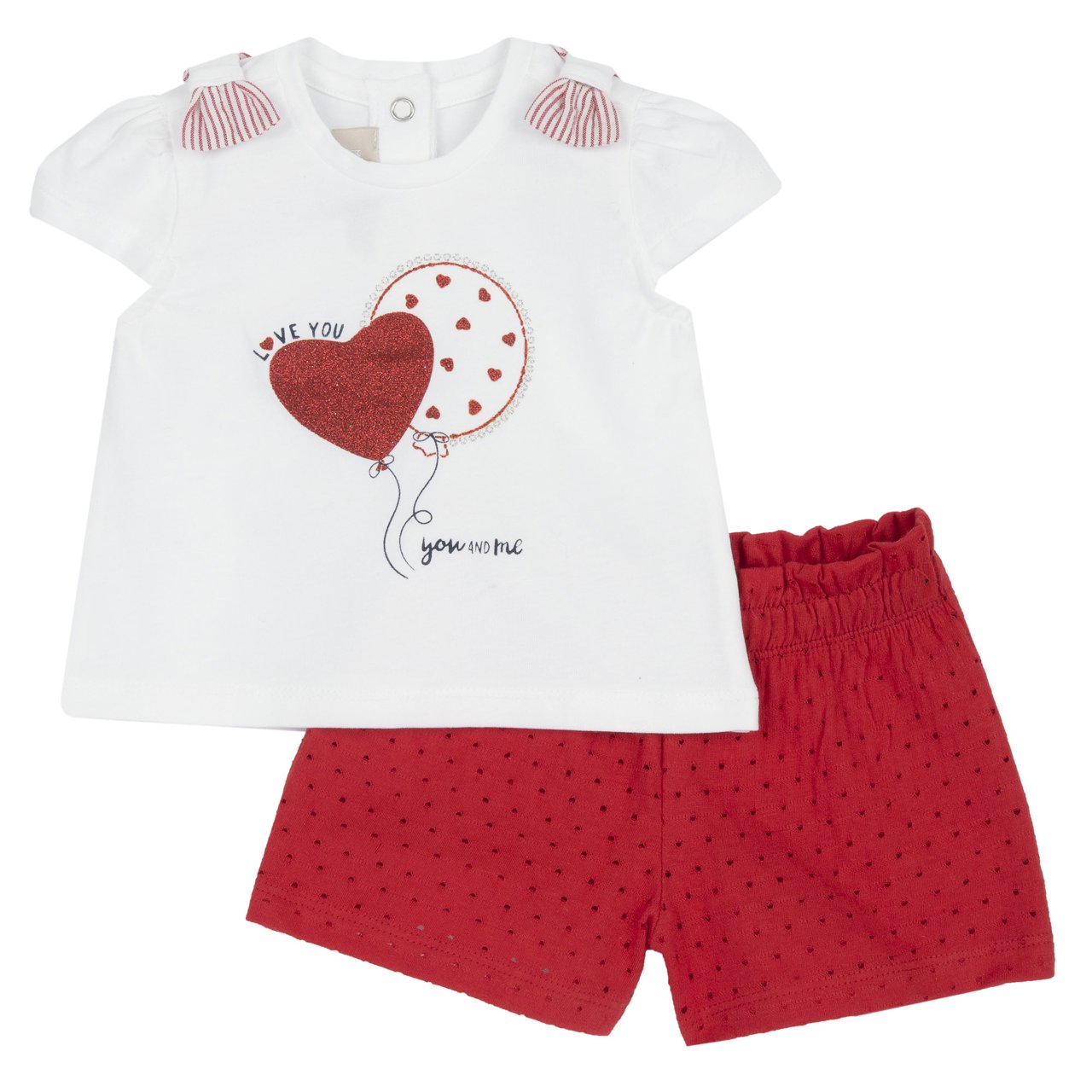 Set met T-shirt en korte broek   Chicco - 0