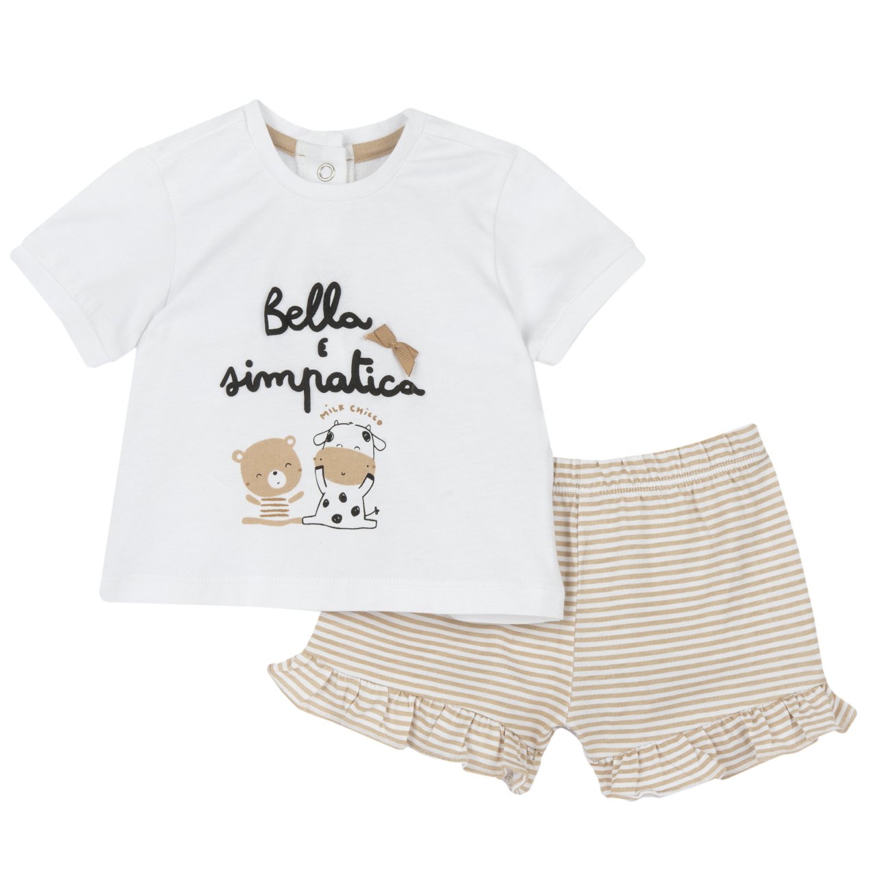 Set met T-shirt en korte broek Chicco - 0