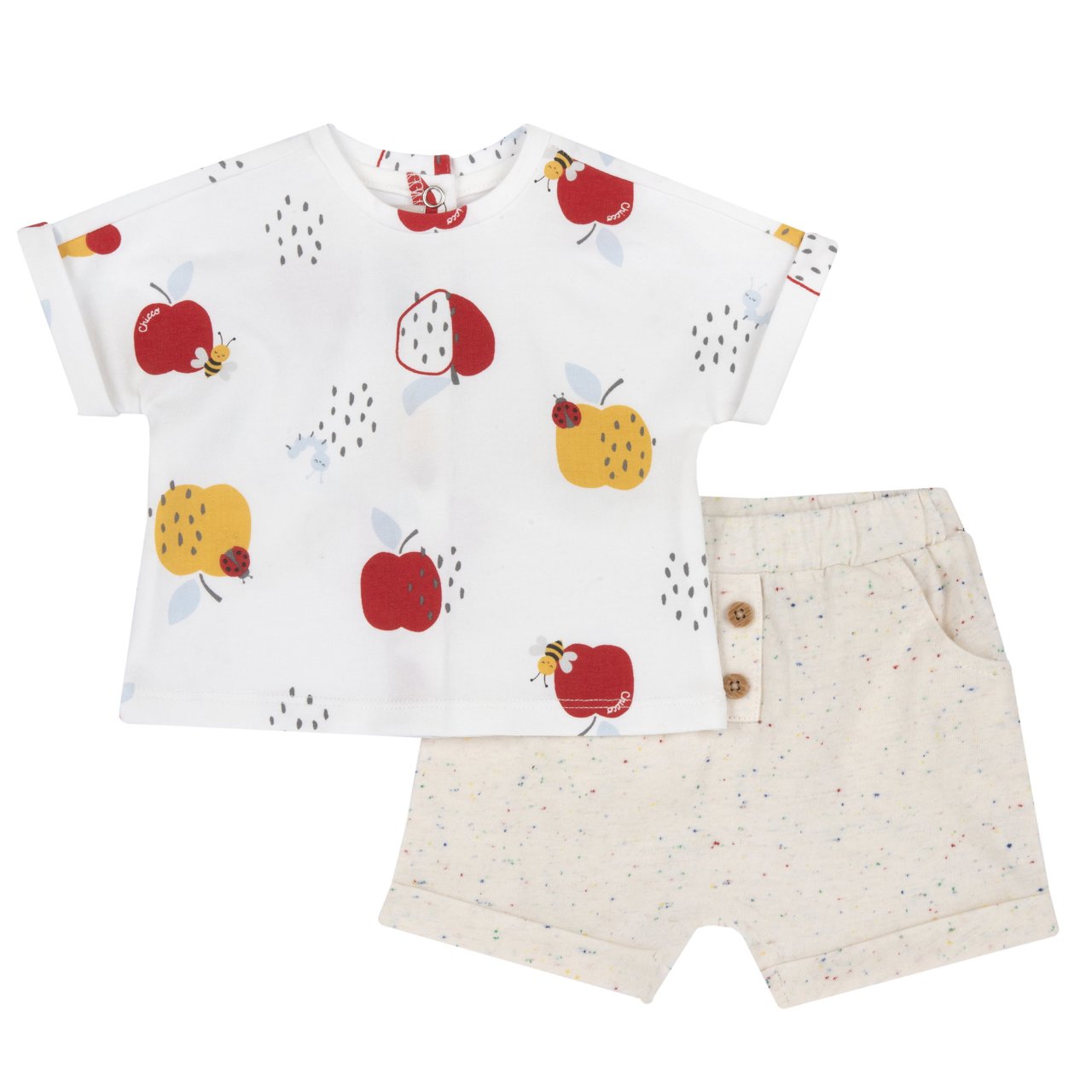 Set met T-shirt en korte broek Chicco - 0