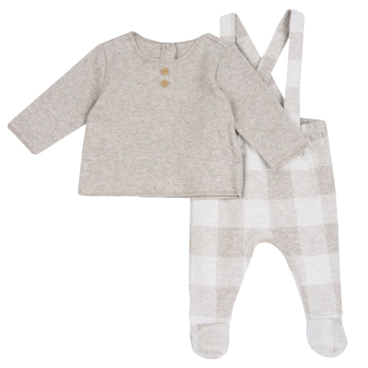 Ensemble pull et pantalon avec petits pieds Chicco - 0