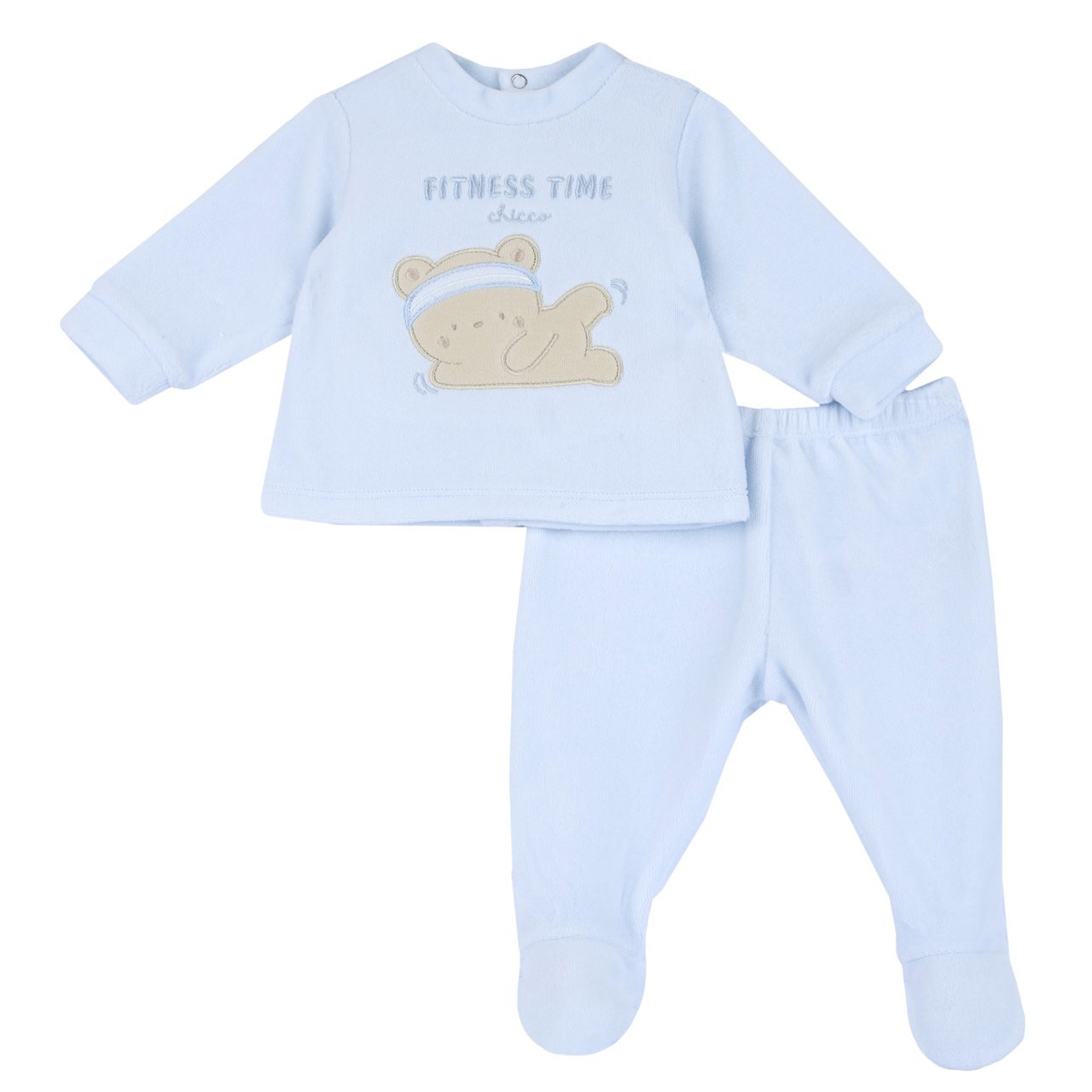 Ensemble pull et pantalon avec petits pieds Chicco - 0