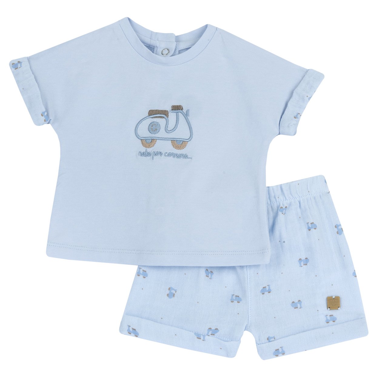 Set met T-shirt en korte broek Chicco - 0