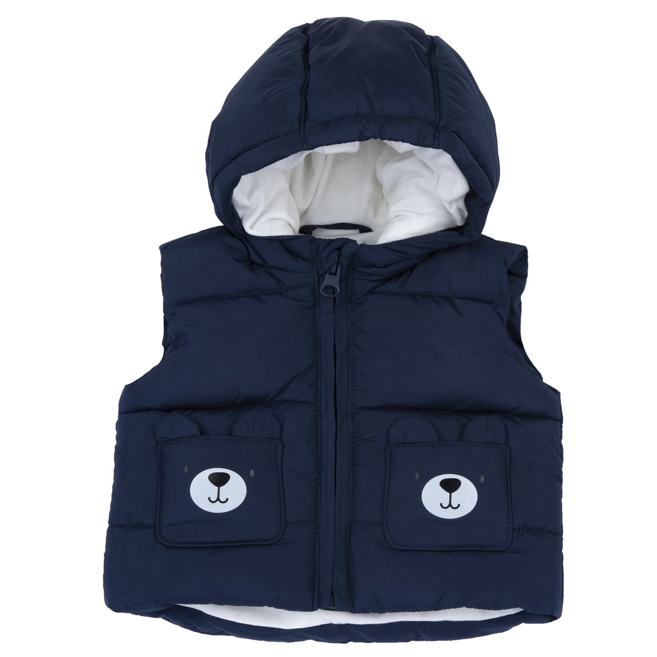 Gilet imbottito con cappuccio Chicco - 0