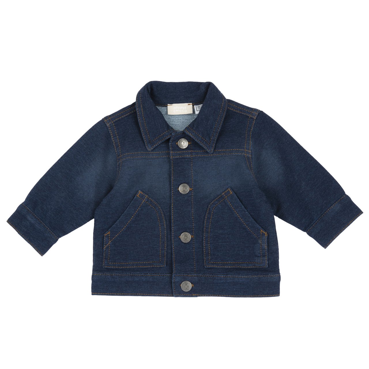 Chaqueta polar efecto denim Chicco - 0