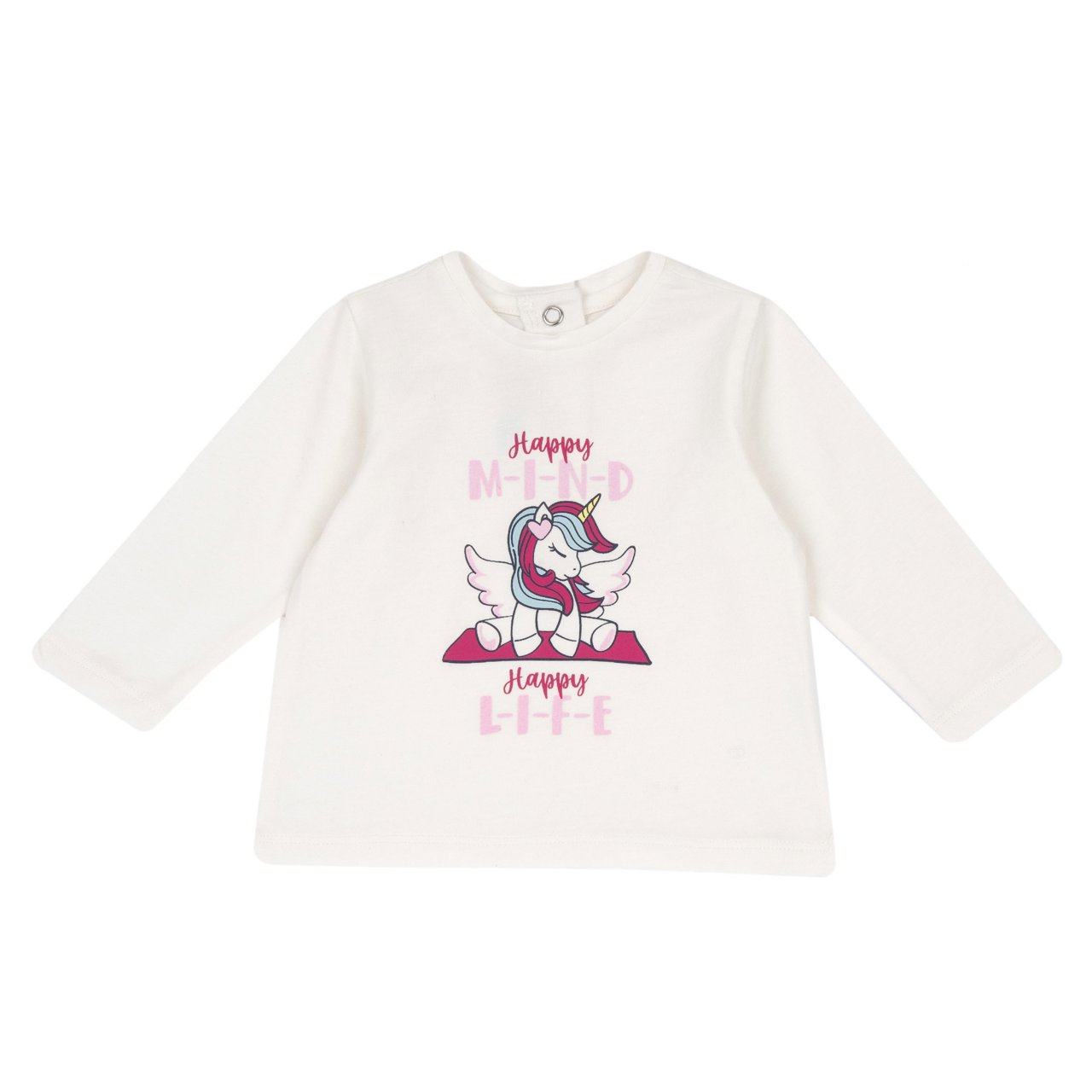 T-shirt à manches longues, imprimé licorne  Chicco - 0