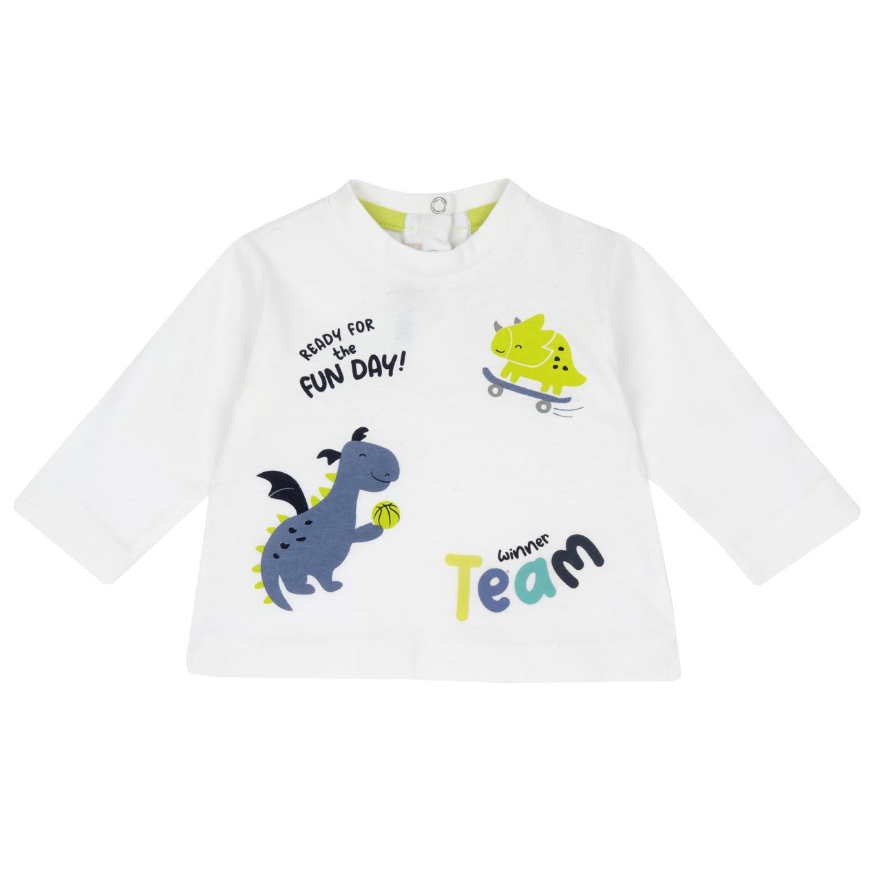 T-shirt manches longues avec imprimé Dragon Chicco - 0