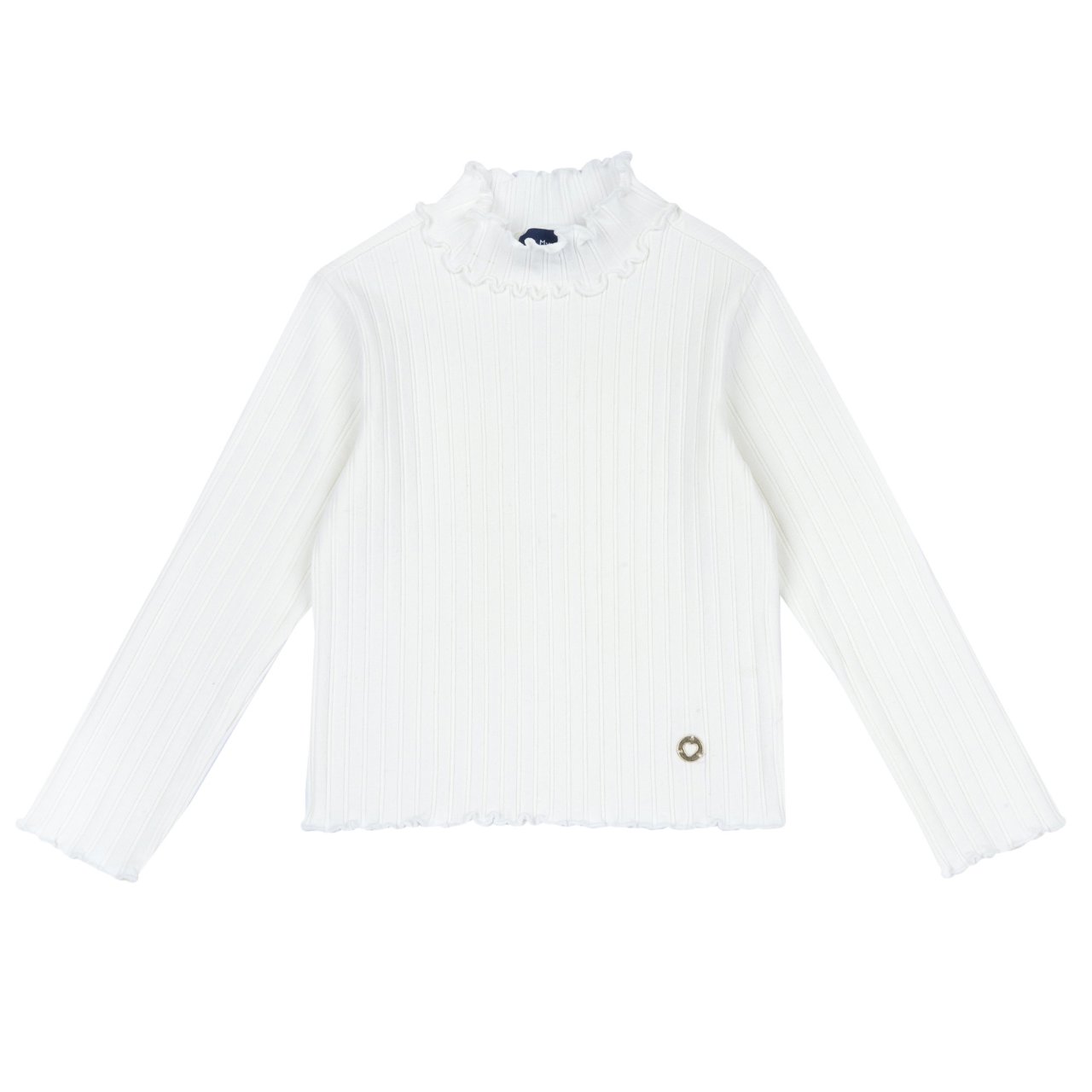 Maglietta collo lupetto manica lunga null - 0