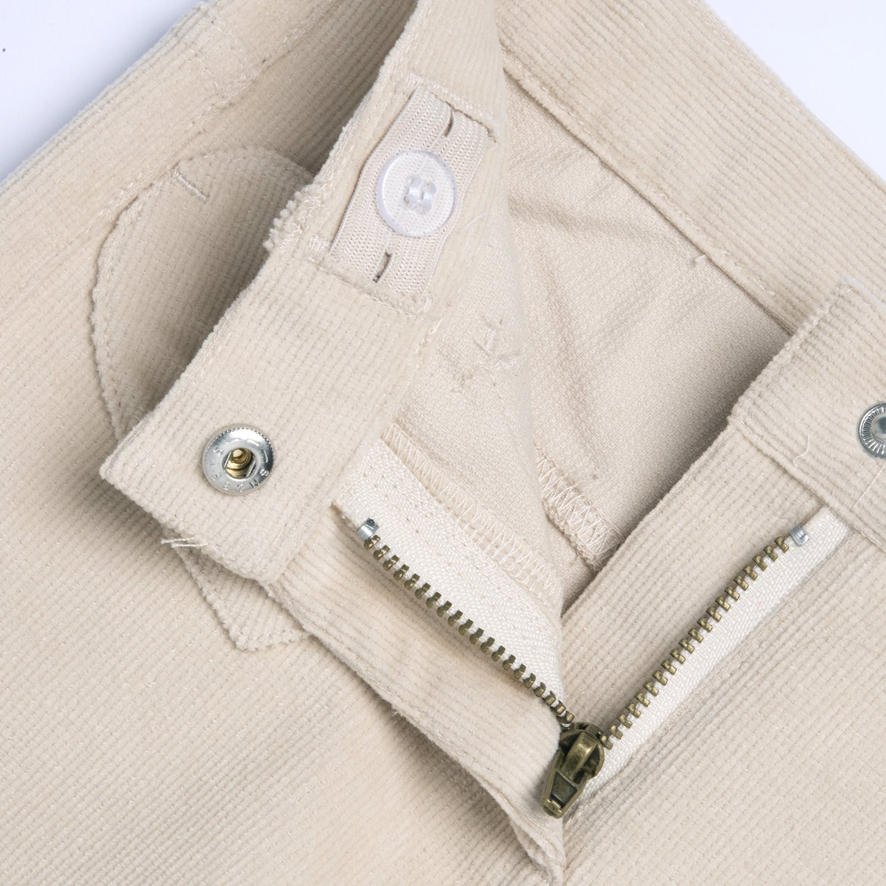 Pantaloni lunghi in velluto a coste null - 1