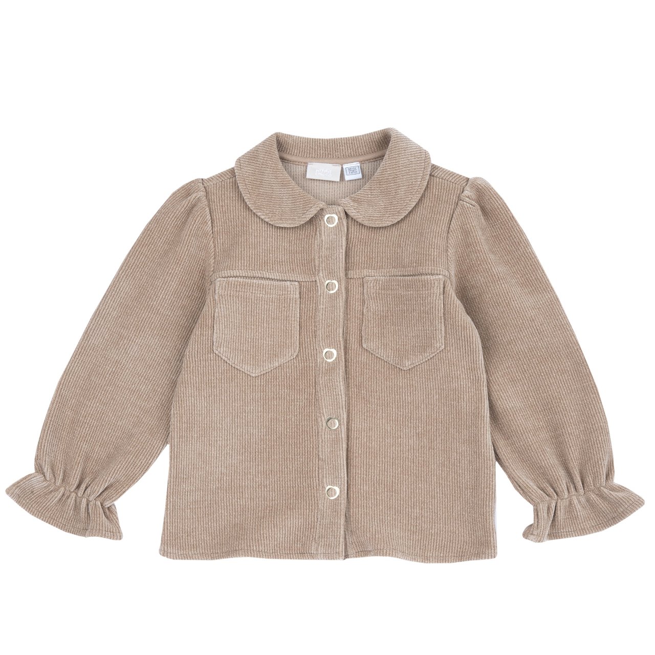 Camicia manica lunga ciniglia a coste Chicco - 0