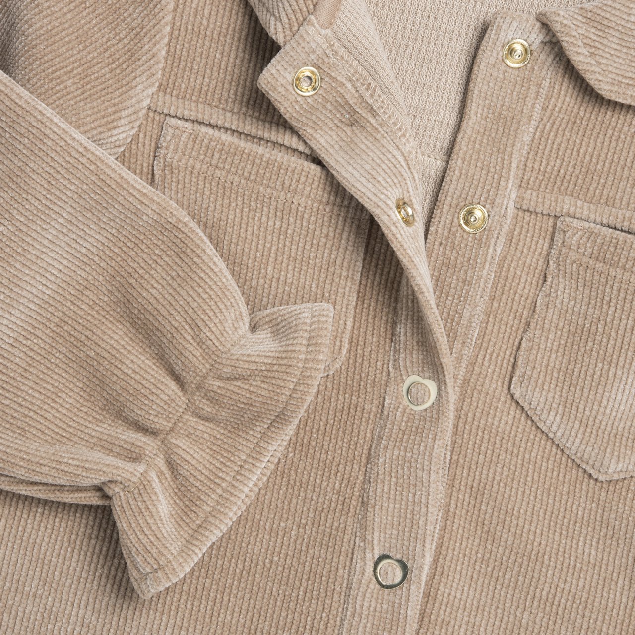 Camicia manica lunga ciniglia a coste Chicco - 1