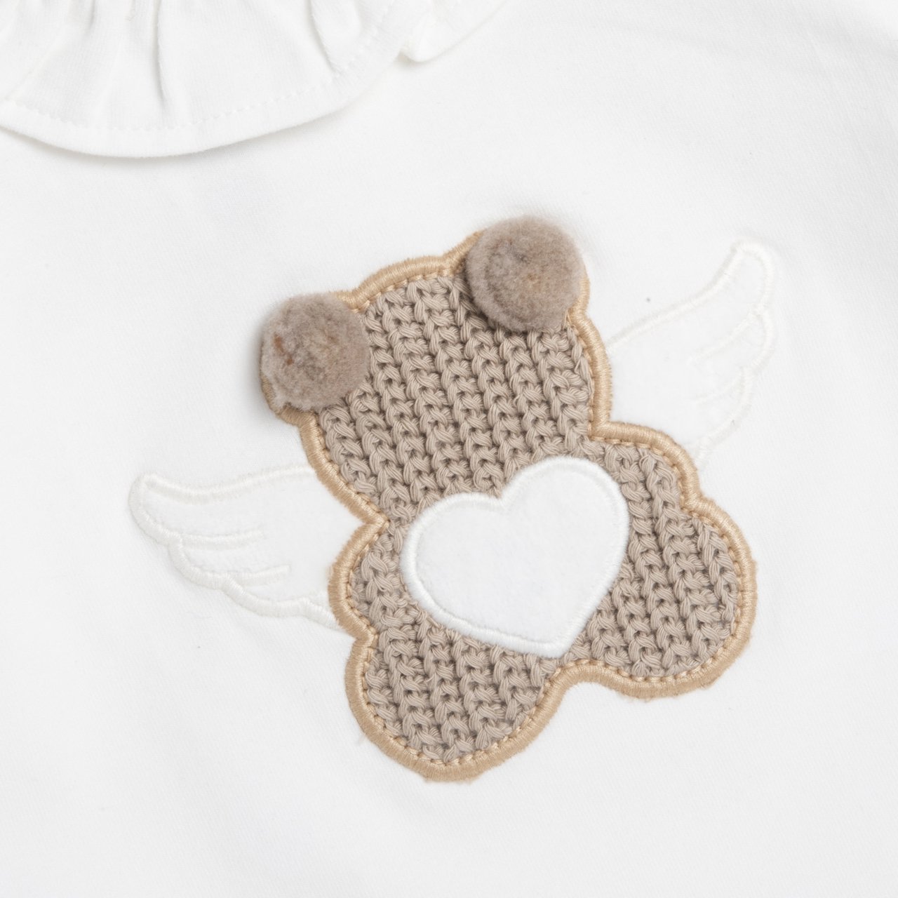 Maglietta con ricamo null - 1