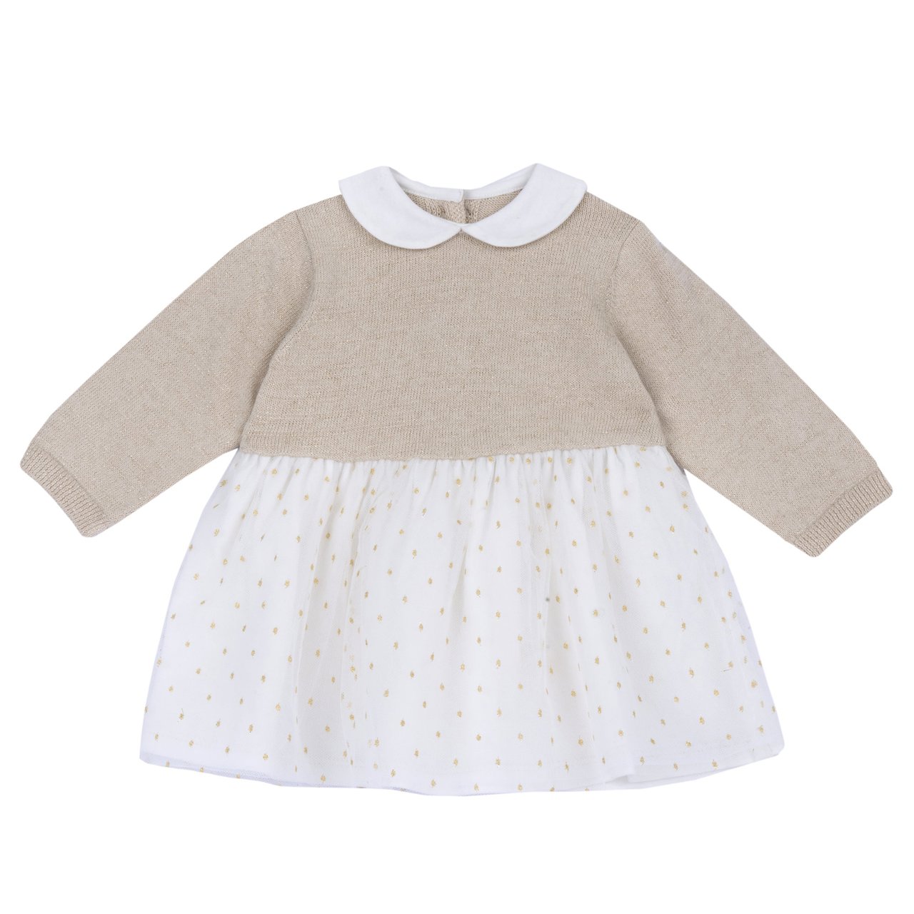 Élégante robe à manches longues Chicco - 0