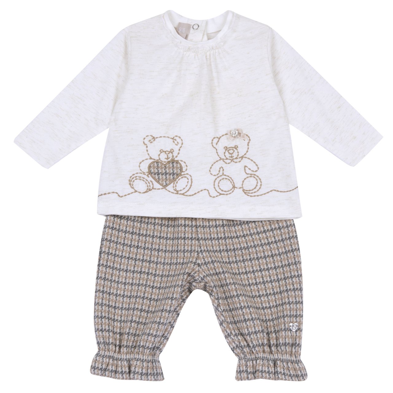 Conjunto de camisola com calças Chicco - 0
