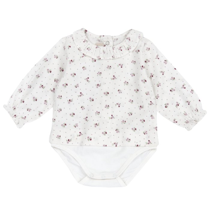 Body camisa de manga comprida