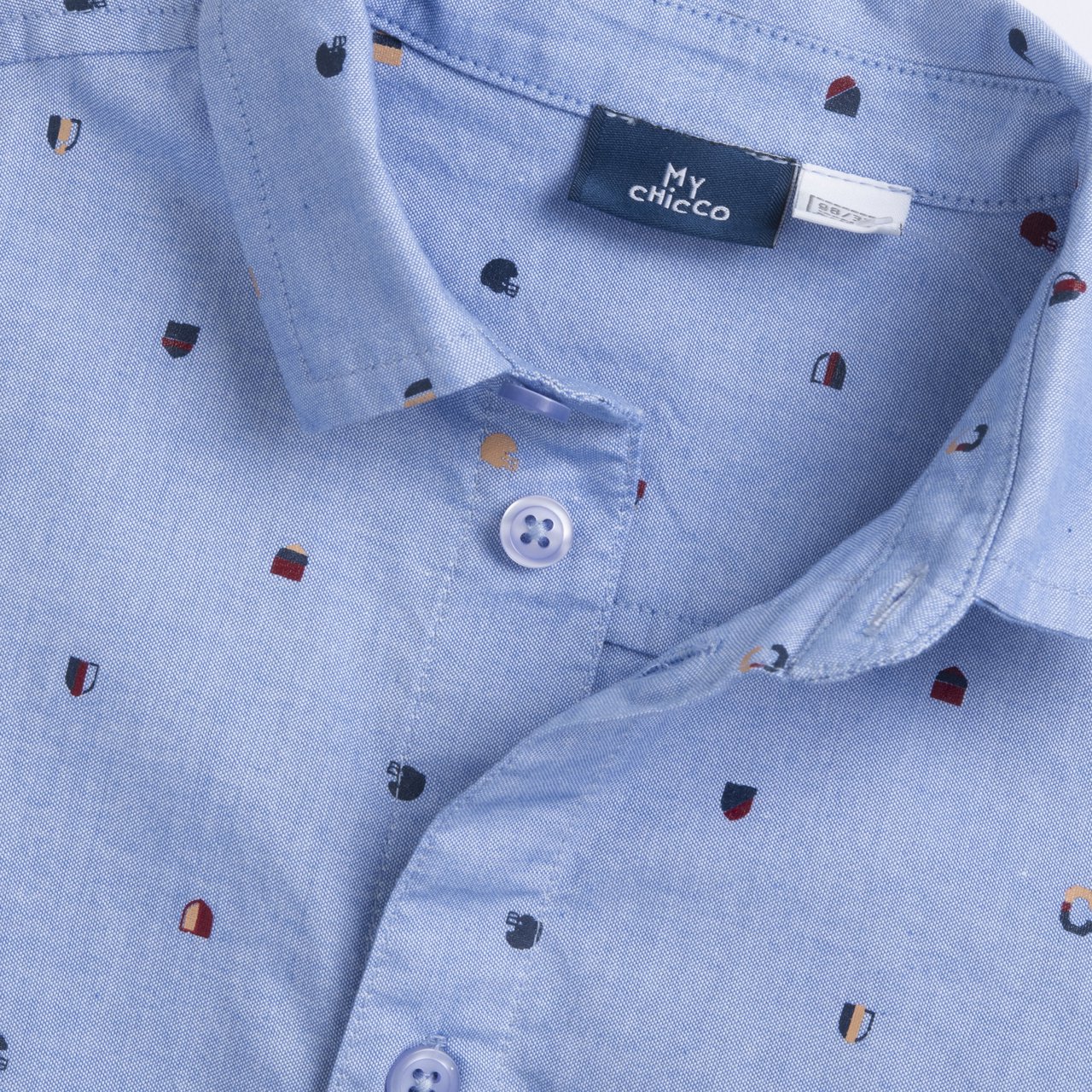 Chemise manches longues à motif Chicco - 2