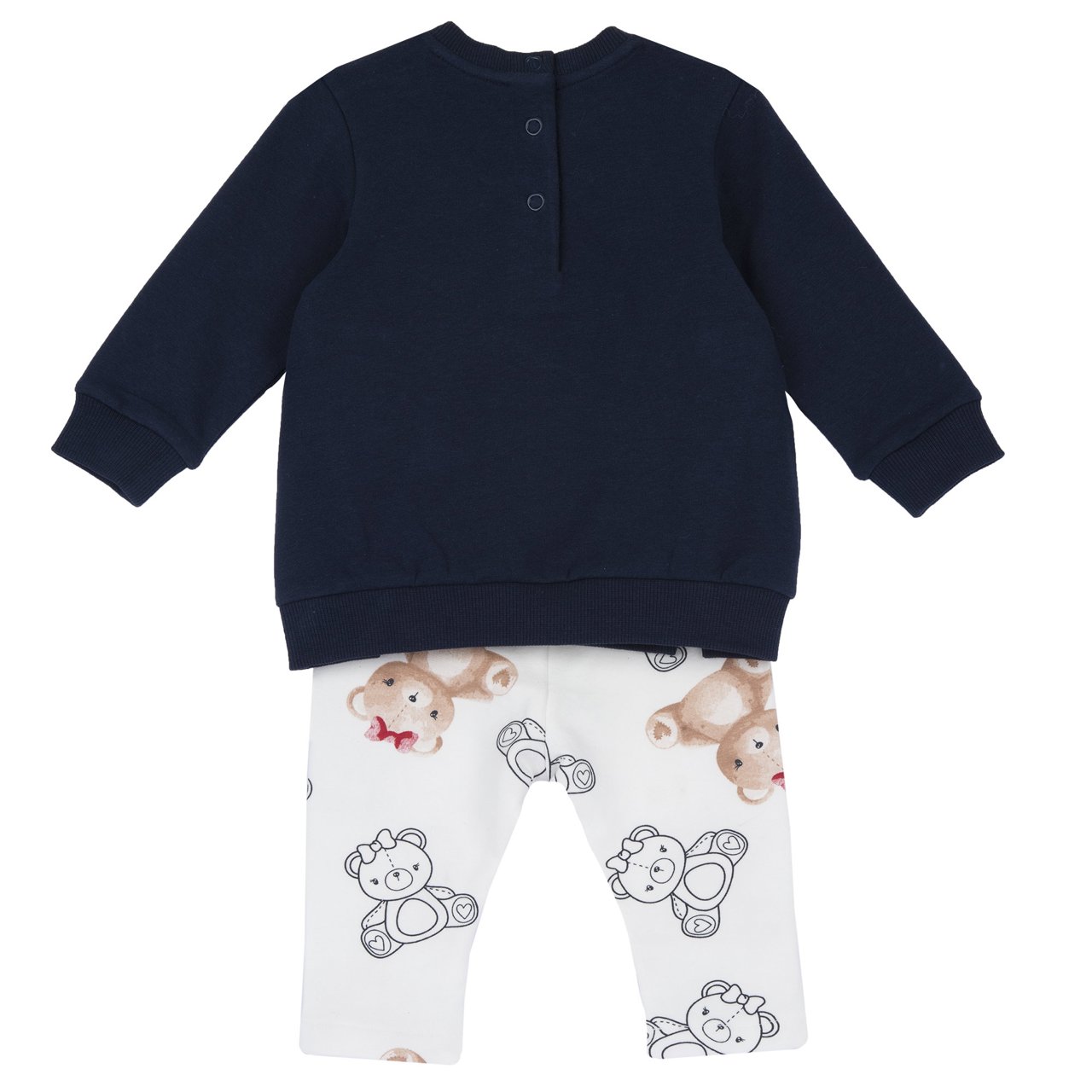 Completo felpa girocollo e leggings Chicco - 1