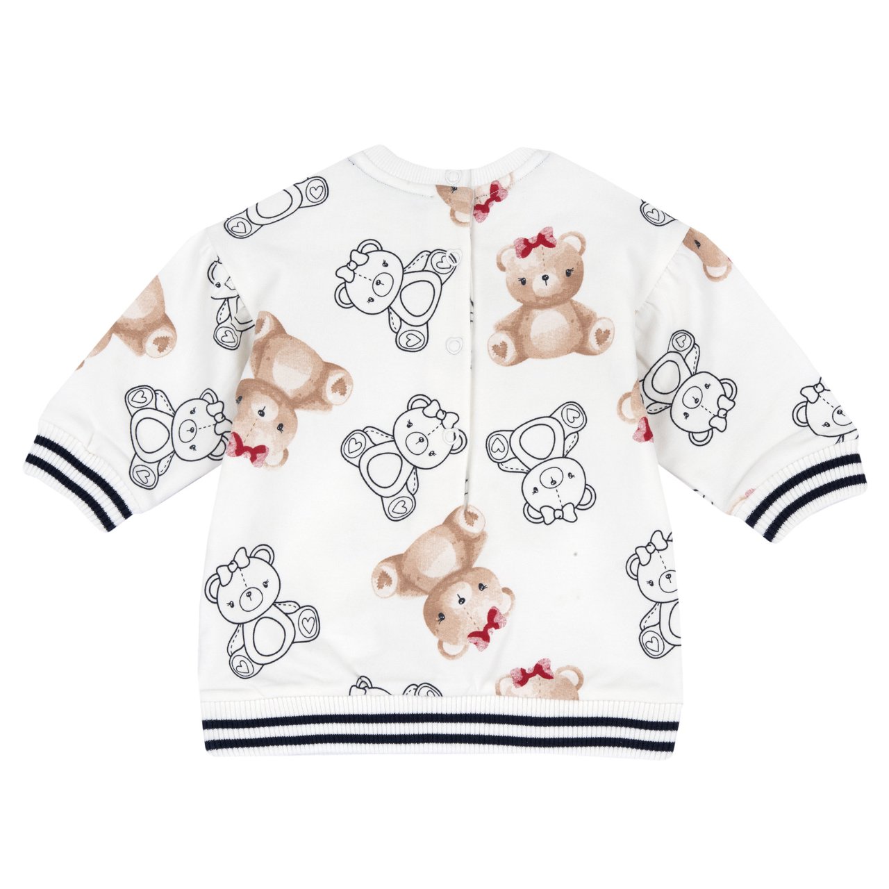 Robe à manches longues avec motif oursons Chicco - 1