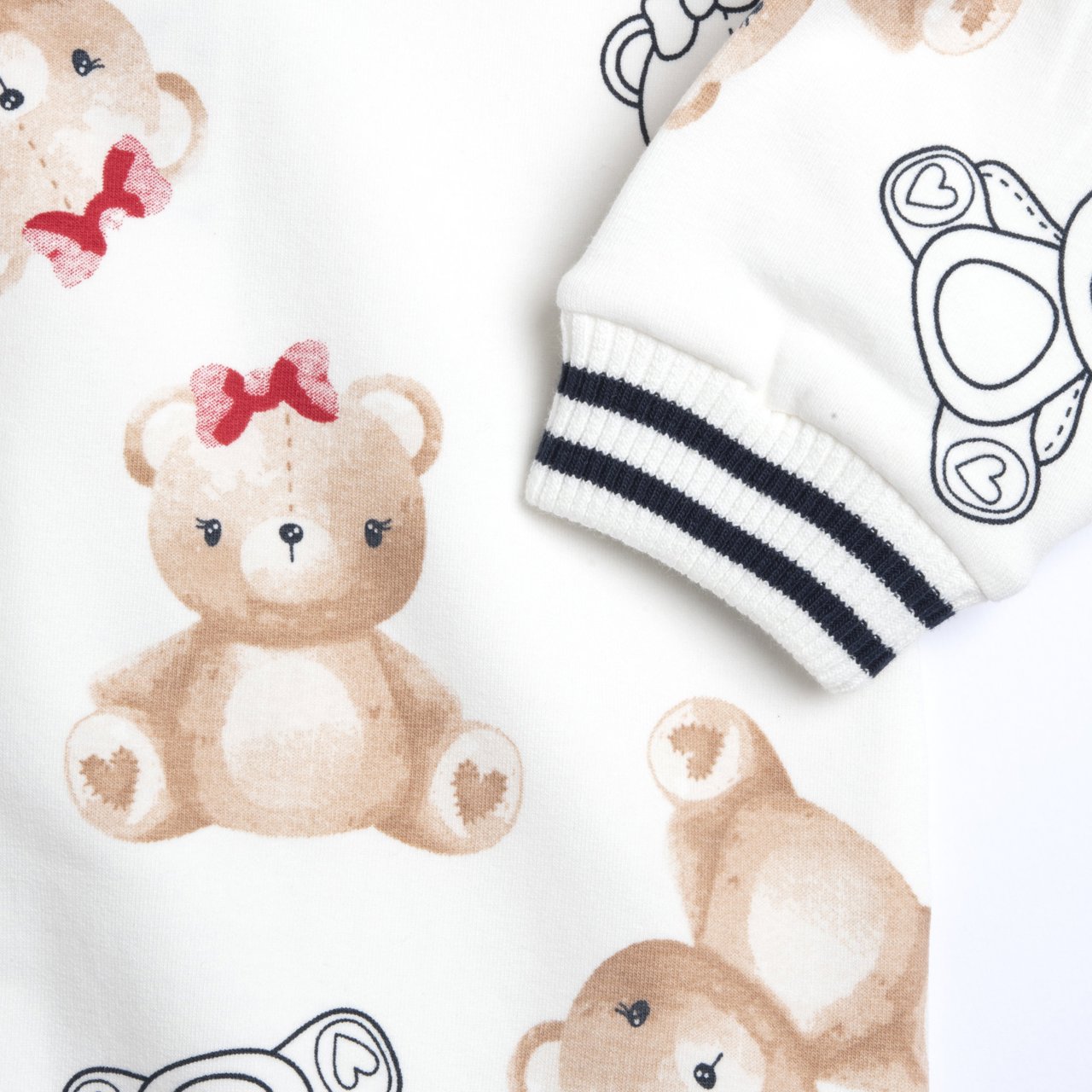 Robe à manches longues avec motif oursons Chicco - 2