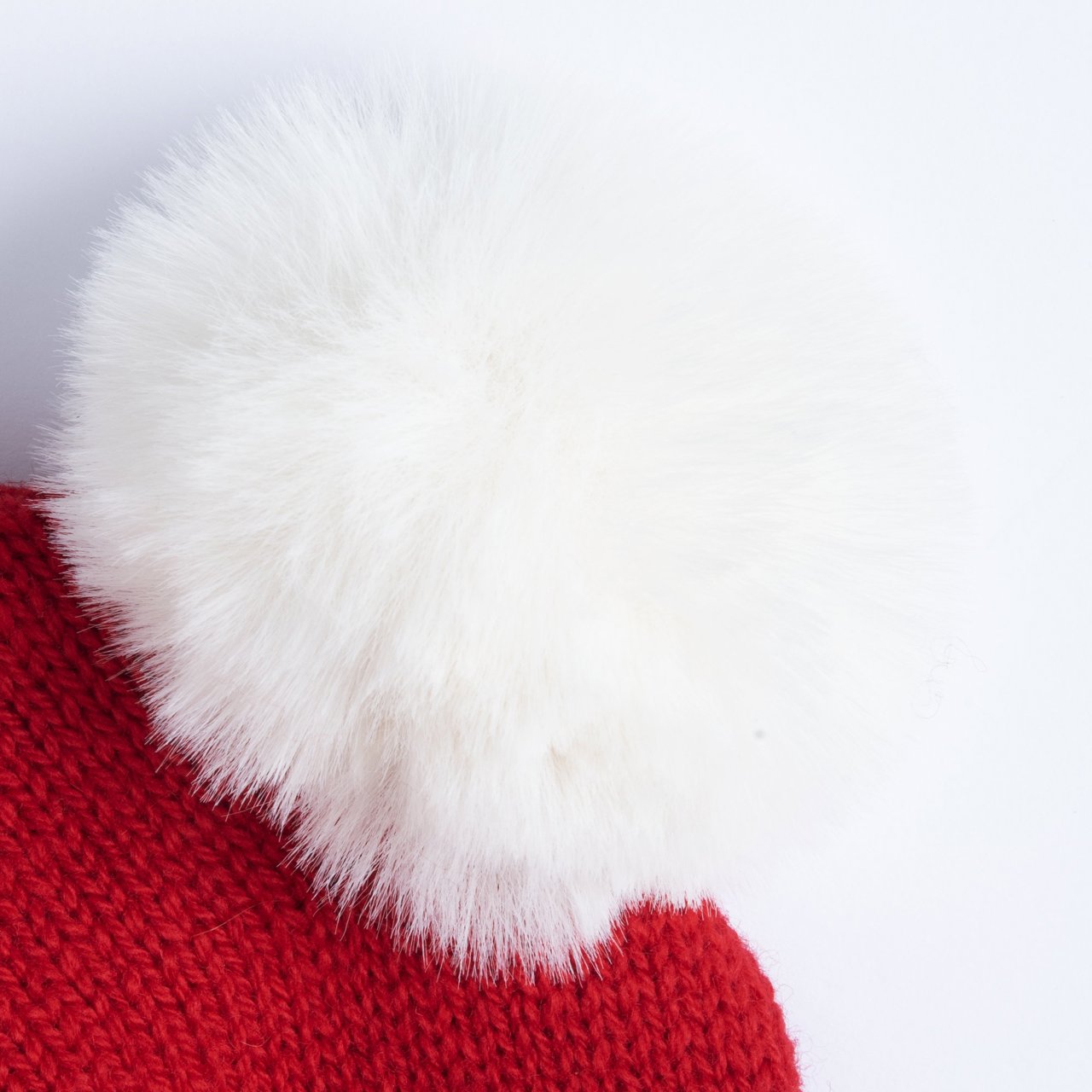 Cappello in maglia con pom pon null - 2