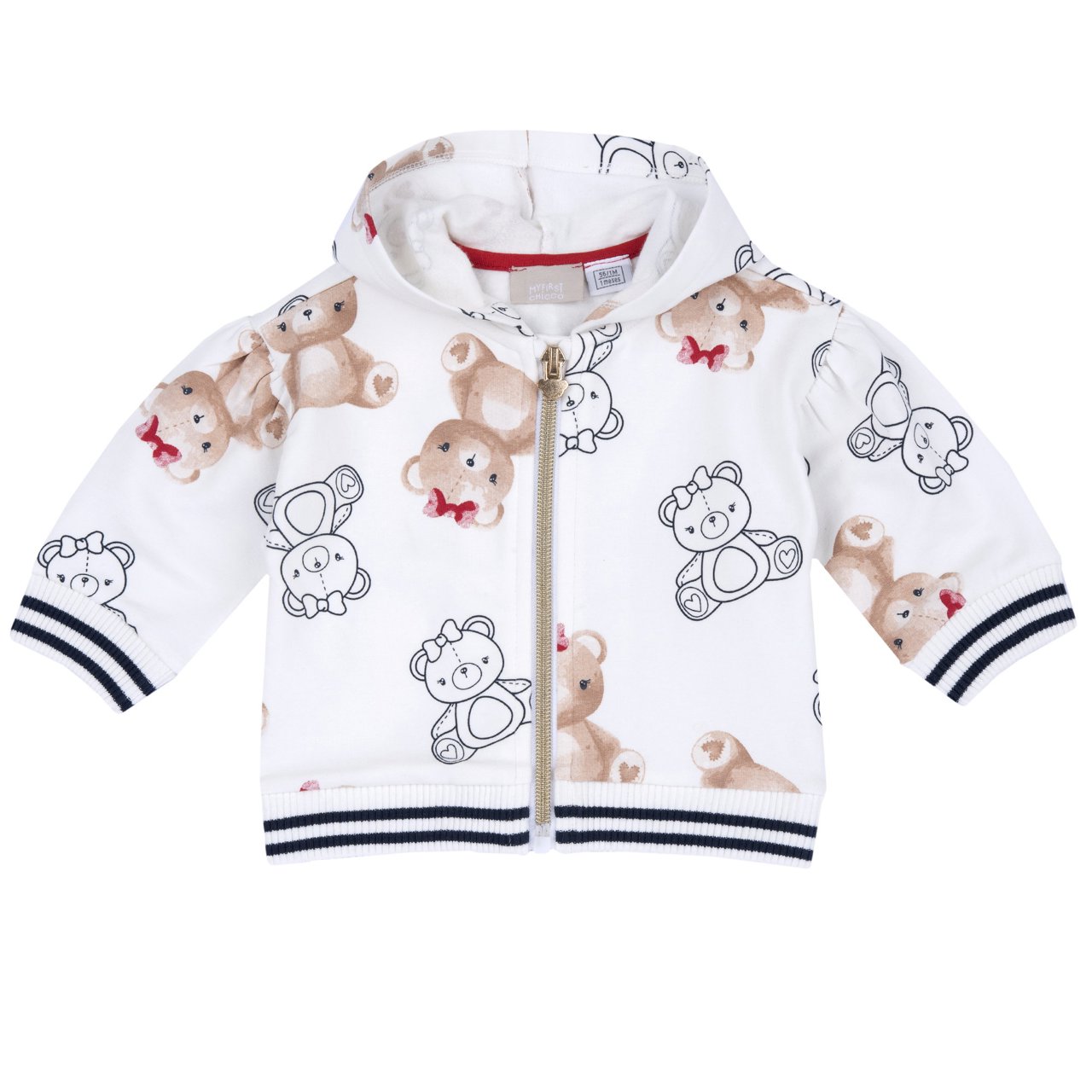 Sweat à capuche et zip  Chicco - 0