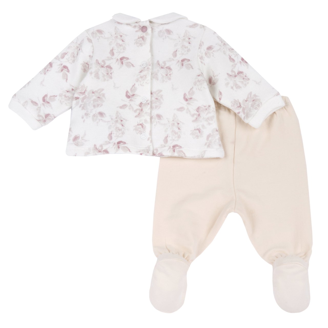 Completo maglia e pantaloni con piedini null - 1