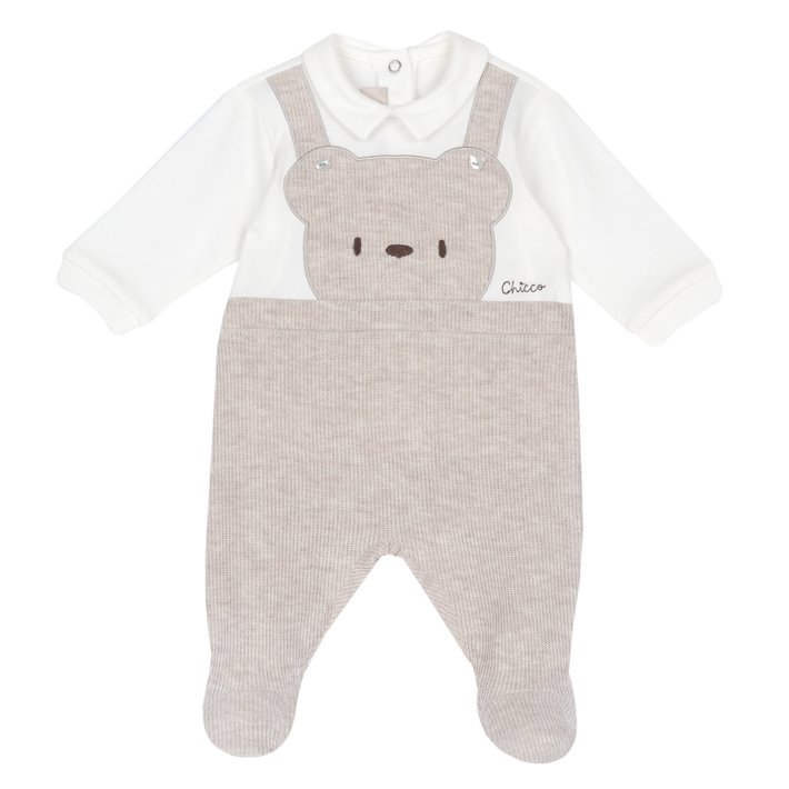 Babygrow abertura nas costas