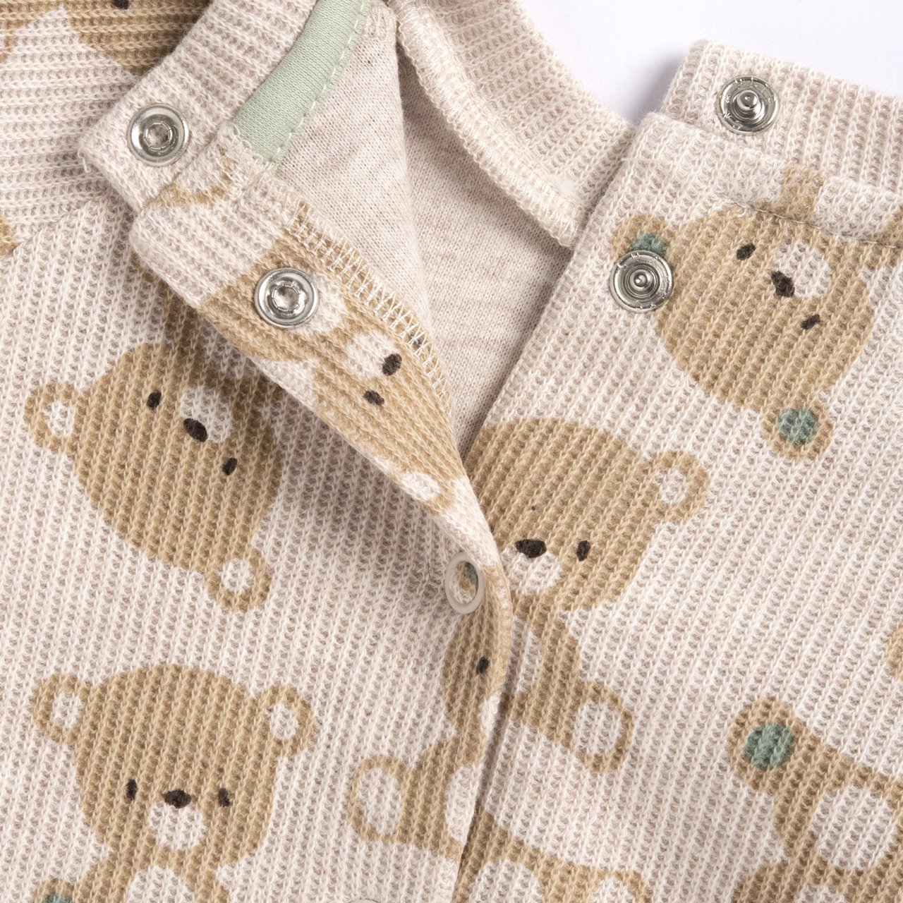 Completo maglia e pantaloni con piedini null - 3