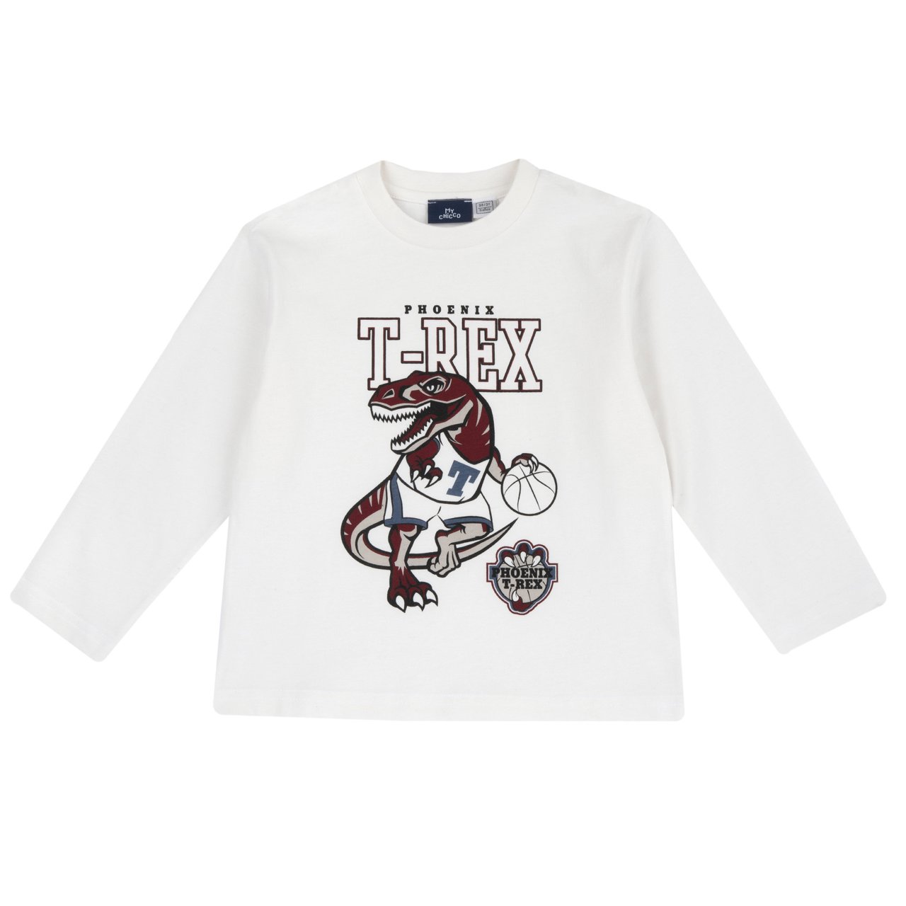T-shirt dinosaure à manches longues Chicco - 0