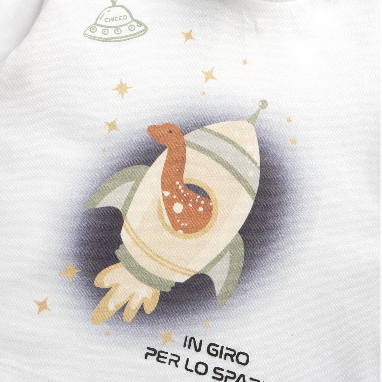 Maglietta collo lupetto manica lunga null - 1