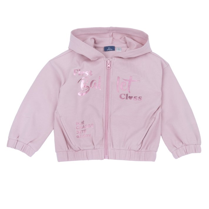 Sweat à capuche et zip 