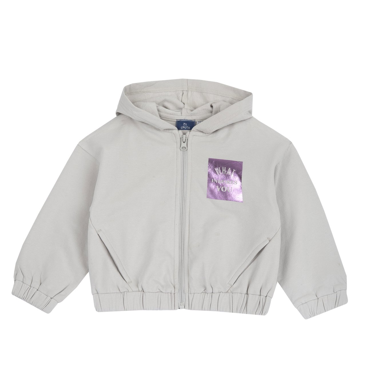 Felpa con cappuccio e zip null - 0