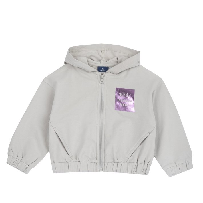 Sudadera con capucha y cremallera